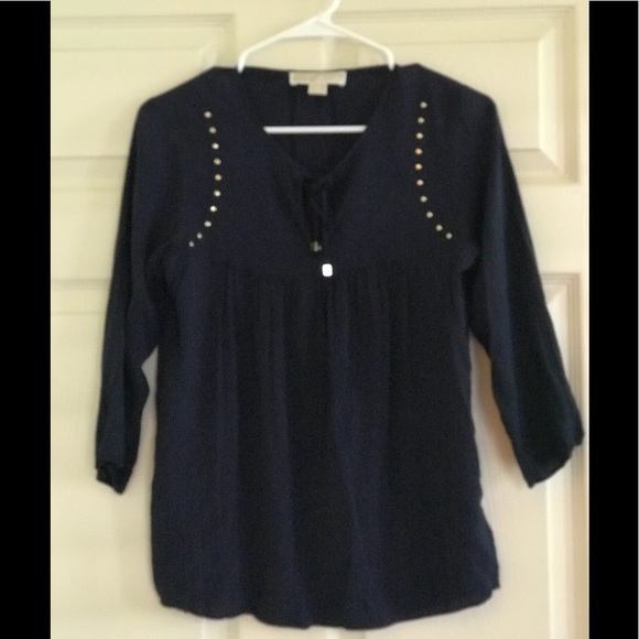 MICHAEL KORS SWING STUDDED TOP - Picture 4 of 9
